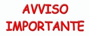 avviso importante