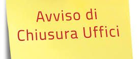chiusura uffici